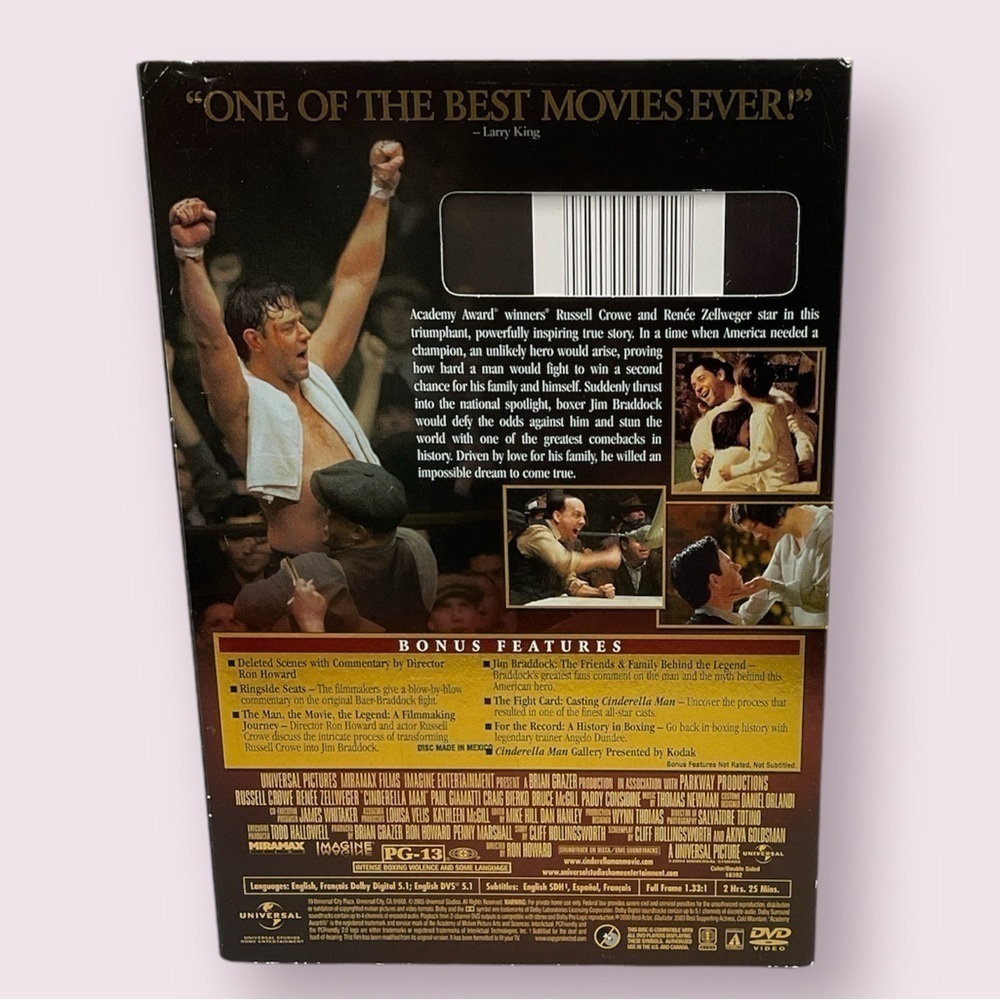 Cinderella Man - DVD Movie - Picture 2 of 2